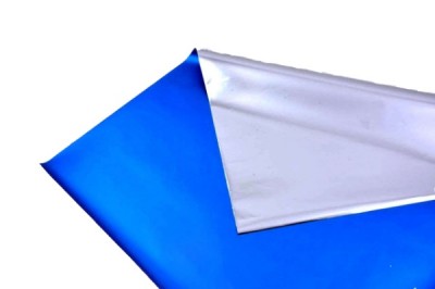 کاغذ کادو متالیک آبی پاستیلی
